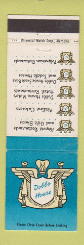 Matchbook Cover - Dobbs House