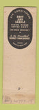 Matchbook Cover - Hotel Webster Hall Pittsburgh PA WEAR