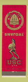 Matchbook Cover - USC Trojans Southern California CA Los Angeles