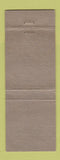 Matchbook Cover - Safety MIT Boston MA RED