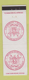 Matchbook Cover - MIT Boston MA WHITE