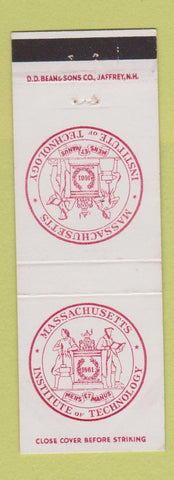 Matchbook Cover - MIT Boston MA WHITE