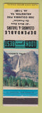 Matchbook Cover - Dependable Cleaners Arlington VA tailors