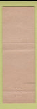Matchbook Cover - Pavilion Hotel Montpelier VT
