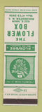 Matchbook Cover - The Flower Box Rochester NY WEAR