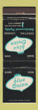 Matchbook Cover - Blue Onion Denver Colorado Colfax WEAR