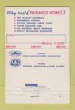 Matchbook Cover - Barber Ross Homes Washington DC 40 Strike