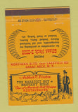 Matchbook Cover - Arthur Vinton Restaurant Great Neck NY Barefoot Boy 40 Stick