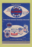 Matchbook Cover - Blue Seal Products Roswelle Park NJ  40 Strike