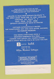 Matchbook Cover - Block Hotel Motel Angola NY 40 Strike
