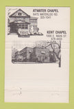 Matchbook Cover - Wood Funeral Homes Ravenna OH 40 Strike