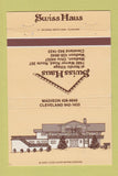 Matchbook Cover - Swiss Haus Madison OH 40 Strike