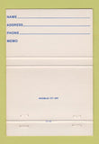 Matchbook Cover - Hyannis Yacht Club Hyannis MA 40 Strike