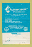 Matchbook Cover - Briarcroft Savings and Loan Lubbock TX 40 Strike