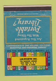 Matchbook Cover - Lulworth New York City books WEAR 40 Strike