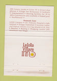Matchbook Cover - La Jolla Village Inn CA 40 Strike