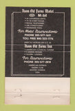 Matchbook Cover - Avon Old Farms Inn Motel  40 Strike