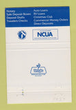 Matchbook Cover - Denver Postal Credit Union Colorado 40 Strike