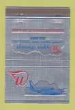 Matchbook Cover - Wiggins Airways Norwood MA 40 Strike