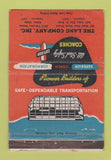 Matchbook Cover Superior Coaches Lang Salt Lake City UT Boise ID WEAR 40 Strike