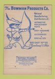 Matchbook Cover - Bowman Products Auto Parts Cleveland OH 40 Strike