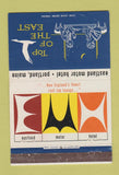 Matchbook Cover - Eastland Motor Hotel Portland ME 40 Strike