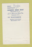 Matchbook Cover - Eastland Motor Hotel Portland ME 40 Strike