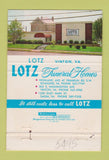 Matchbook Cover - Lotz Fountain Chapel Roanoke VA Salem Funeral 40 Strike