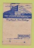 Matchbook Cover - Louden Machinery Fairfield IA 40 Strike