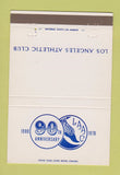 Matchbook Cover - Los Angeles Athletic Club CA 1970 40 Strike
