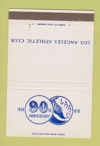 Matchbook Cover - Los Angeles Athletic Club CA 1970 40 Strike