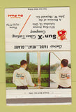 Matchbook Cover - Sun X Glass Tinting Columbus OH 40 Strike