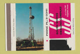 Matchbook Cover - Southern States Drilling oil Longview TX 40 Strike