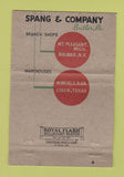 Matchbook Cover - Spang Weldless Jars Well Drilling Butler PA WEAR 40 Strike