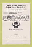 Matchbook Cover - Medical Branch Credit Union Galveston TX 40 Strike
