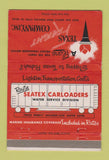 Matchbook Cover - Texas Freight Company 40 Strike