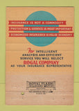 Matchbook Cover - Rogal Company Insurance Pittsburgh PA 40 Strike