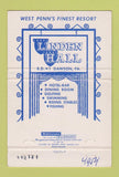 Matchbook Cover - Linden Hall Dawson PA 40 Strike