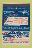 Matchbook Cover - Logun's Restaurant Key West FL 22 Strike Feature