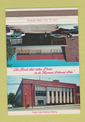 Matchbook Cover - Tower Grove Bank Trust St Louis MO 40 Strike