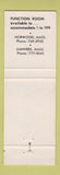 Matchbook Cover - The Harp and Bard Danvers Norwood MA