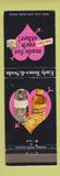 Matchbook Cover - Early Times Whiskey Canada Dry Club Soda