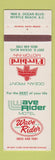 Matchbook Cover - Firebird Motor Inn Myrtle Beach SC Wave Rider Motel