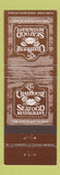 Matchbook Cover - Crab House Seafood Atlanta GA Miami FL San Juan Puerto Rico