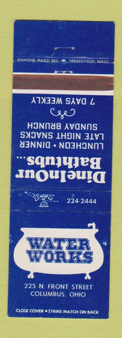 Matchbook Cover - Water Works Columbus OH