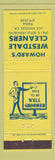 Matchbook Cover - Howard's Westdale Cleaners Los Angeles CA