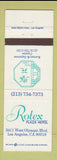 Matchbook Cover - Rotex Plaza Hotel Los Angeles CA Japanese Korean