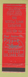 Matchbook Cover - Maurer's White Piegon Inn MI pizza