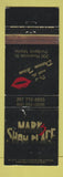 Matchbook Cover - Mark Show Place Portland ME strip club?
