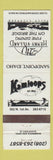 Matchbook Cover - Henry Villard Restaurant Kamloops WEAR